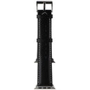 LAUT Oxford Watch Strap for Apple Watch 42/44MM Black Leather