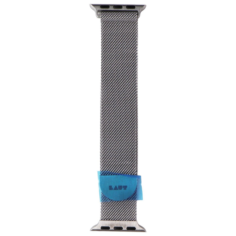 LAUT Stainless Steel Loop Strap for Apple Watch 38/40mm Series 5/4/3/2 - Silver