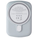 LAUT 5000mAh (19.25Wh/3.85V) Power Charge Handy Power Bank - Light Blue (PW02)