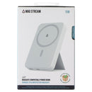 LBT Mag Stream 15W MagSafe Compatible Power Bank (5000 mAH) - White