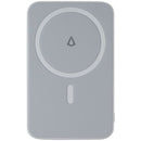 LBT (15W) MagSafe Compatible Wireless Power Bank with Stand (5000 mAH) - White