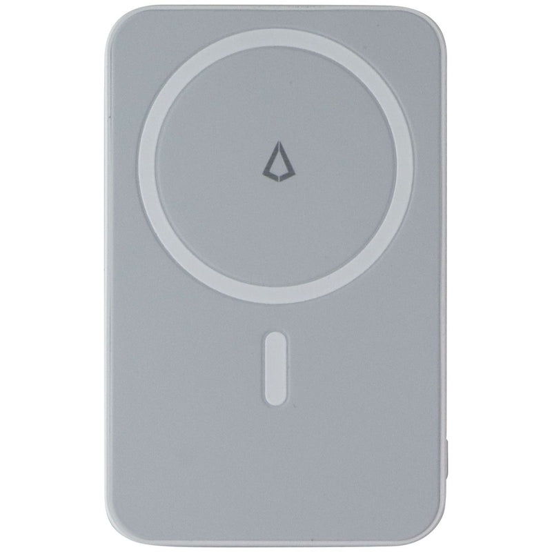 LBT (15W) MagSafe Compatible Wireless Power Bank with Stand (5000 mAH) - White