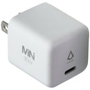 LBT Ultra Fast 30W Mini Wall Charger with USB-C Port - White