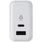 LBT (65W) Dual-Port GaN PD Wall Charger Mini - White