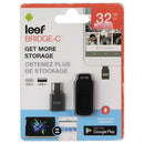Leef Bridge-C Flash Drive (32GB) - USB-A 3.1 to USB-C - for All USB-C Devices