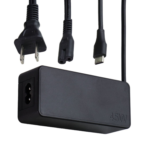 Lenovo 45W AC Adapter OEM Wall Charger / Power Supply (ADLX45YLC2D) - Black