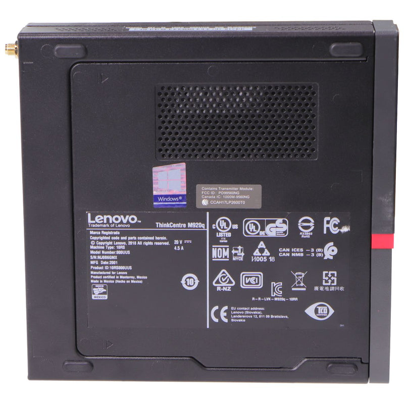 Lenovo ThinkCentre M920Q Tiny Desktop (000UUS) i7-8700T/512GB/16GB/10 Pro
