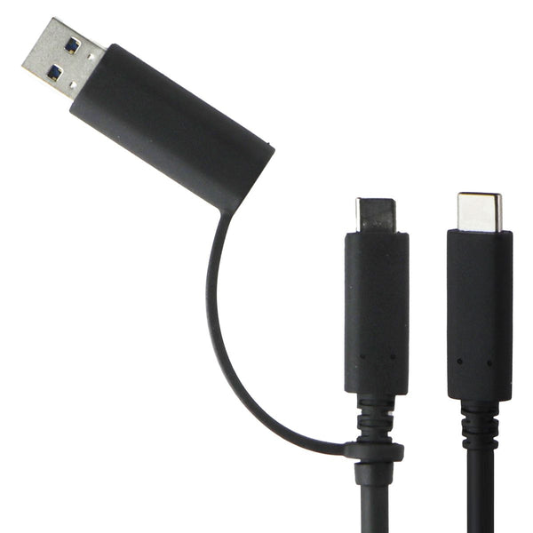 Lenovo ThinkPad 3.3FT USB-C to (USB-A or USB-C) Cable - Black