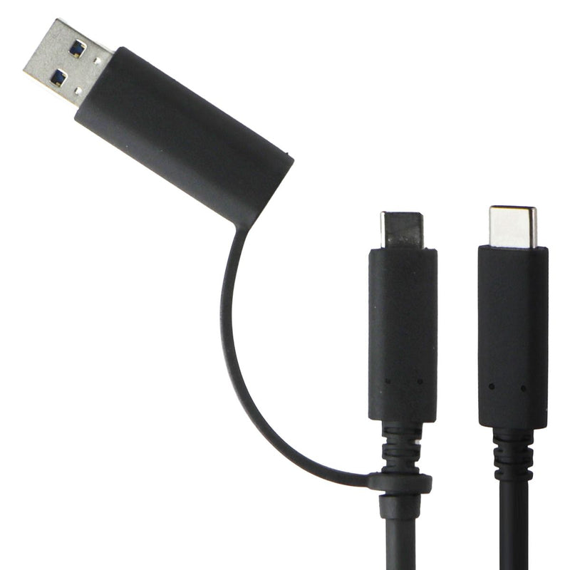Lenovo ThinkPad 3.3FT USB-C to (USB-A or USB-C) Cable - Black