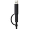 Lenovo ThinkPad 3.3FT USB-C to (USB-A or USB-C) Cable - Black