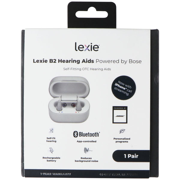 lexie B2 Self-Fitting Hearing Aids Powered by Bose with Charging Case