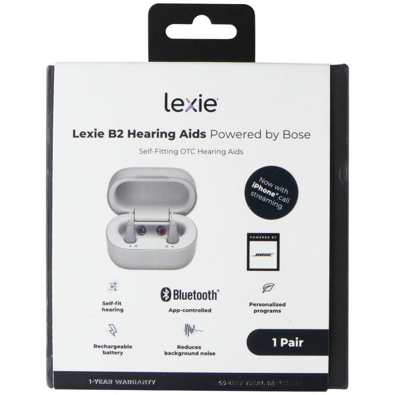 lexie B2 Self-Fitting Hearing Aids Powered by Bose with Charging Case