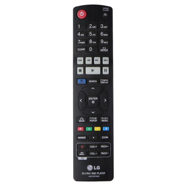 LG Blu-Ray Disc Remote Control (AKB73375501)