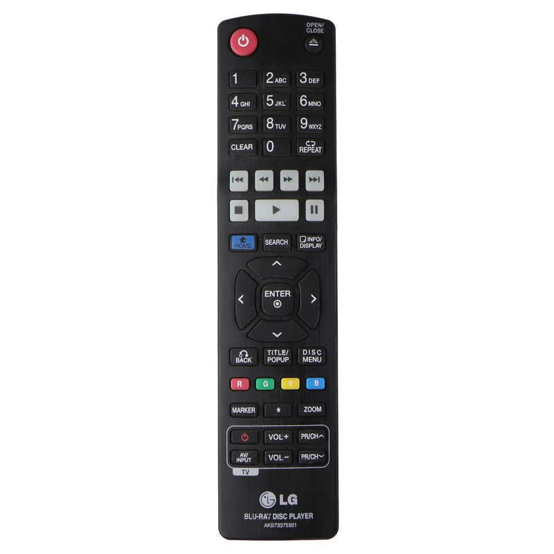 LG Blu-Ray Disc Remote Control (AKB73375501)