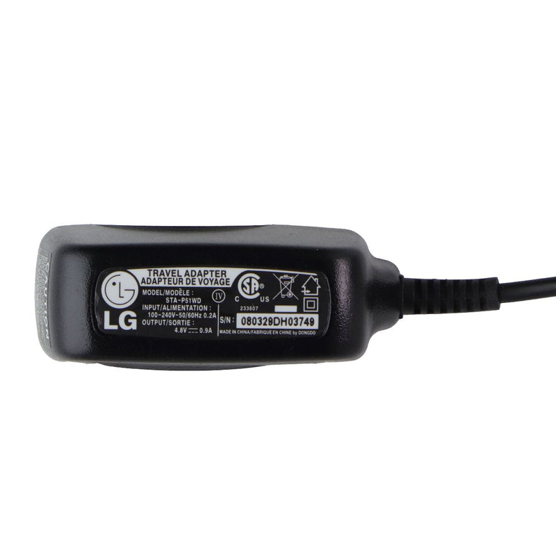 LG (4.8V/.9A) Travel Adapter (STA-P51WD) - Black