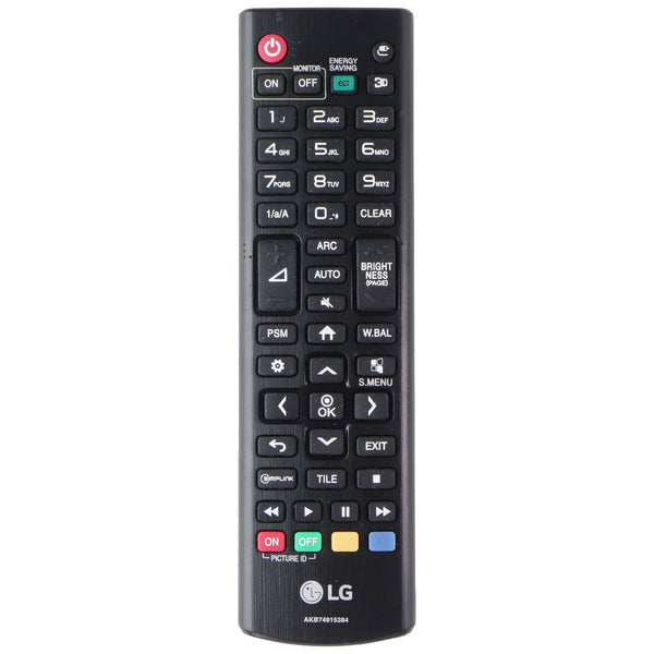 OEM LG Replacement Remote for Select LG Televisions - AKB74915384