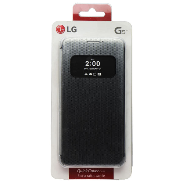 LG Official Quick Cover Case for LG G5 - Silver (CFV-160)