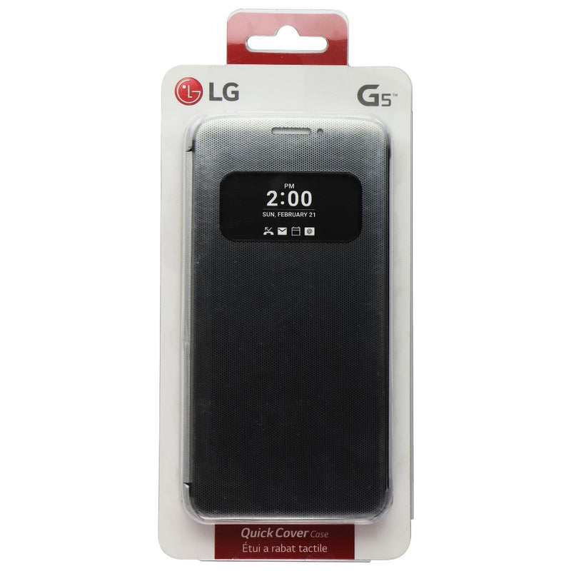 LG Official Quick Cover Case for LG G5 - Silver (CFV-160)