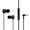 LG Quadbeat 3 In-Ear Wired 3.5mm Headphones with Microphone - Black