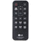 LG Sound Bar Remote Control AKB74935640 - Black