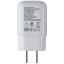 LG Travel Power Adapter USB Fast Charge 1.8 Amp Output MCS-H05WR - White