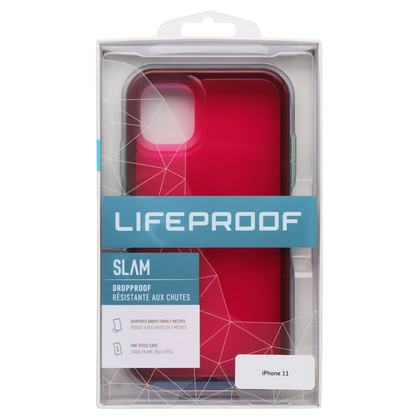 LifeProof SLAM Series Case for Apple iPhone 11 - Pink EdgeGlow/Yellow/Rain