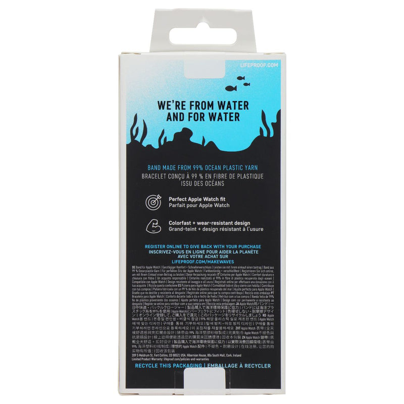LifeProof Watch Band for Apple Watch Series 6/SE/5/4 (38/40mm) - Gray / Blue
