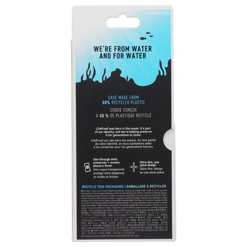 LifeProof SEE Series Case for Samsung Galaxy (S22+) - Zeal Gray/Clear