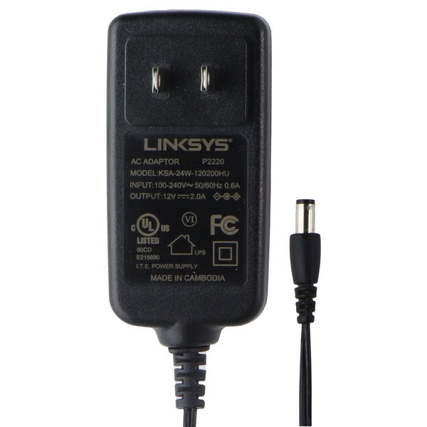 Linksys 12V/2A AC Adapter (KSA-24W-120200HU) - Black