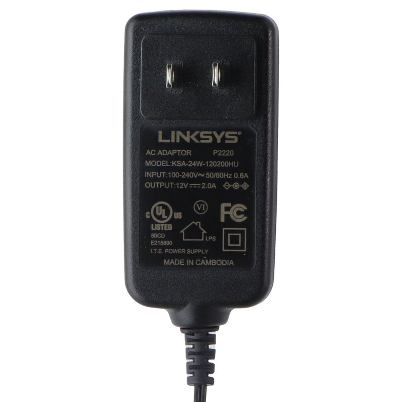Linksys 12V/2A AC Adapter (KSA-24W-120200HU) - Black