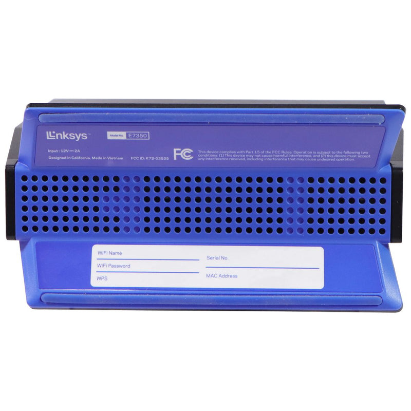 Linksys Arena 6 WiFi Dual-Band Mesh Router (AX1800 Speed) - Black (E7350)