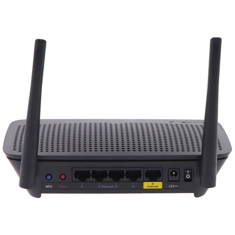 Linksys R63 Dual-Band WiFi 5 Router (AC1200 Speeds) - Black (EA6350-4B)