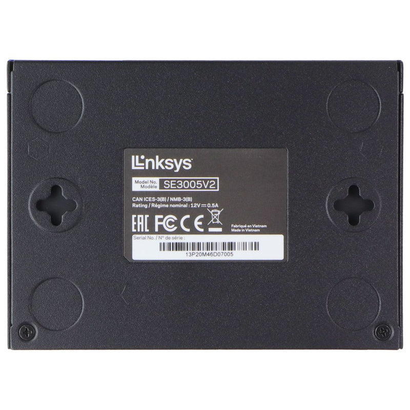 Linksys 5-Port Gigabit Ethernet Switch (SE3005)