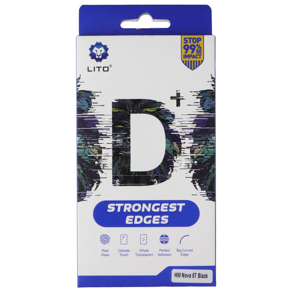 LITO D+ Strongest Edges Screen Protector for Huawei Nova 5T - Black Edges