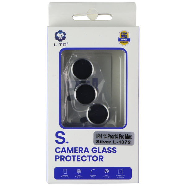 LITO S+ Camera Glass (3 Piece) for Apple iPhone 14 Pro/14 Pro Max - Silver