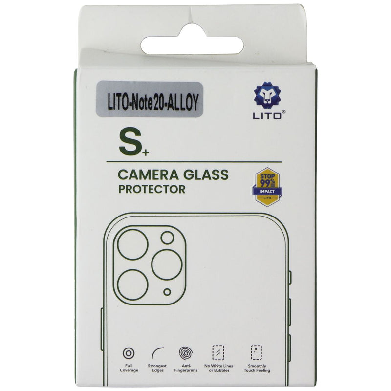 LITO S+ Camera Glass Protector for Samsung Galaxy Note20 5G - Black