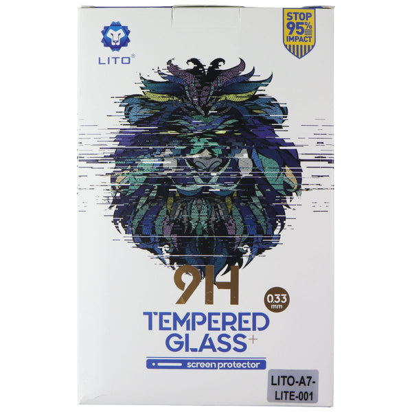 LITO 9H Tempered Glass Screen Protector for Galaxy A7 Lite (8.7-in) - 10 Pack