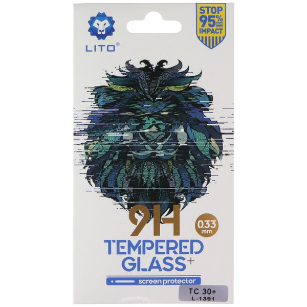 LITO 9H (.33mm) Tempered Glass Screen Protector for TCL 30+ (L-1391)