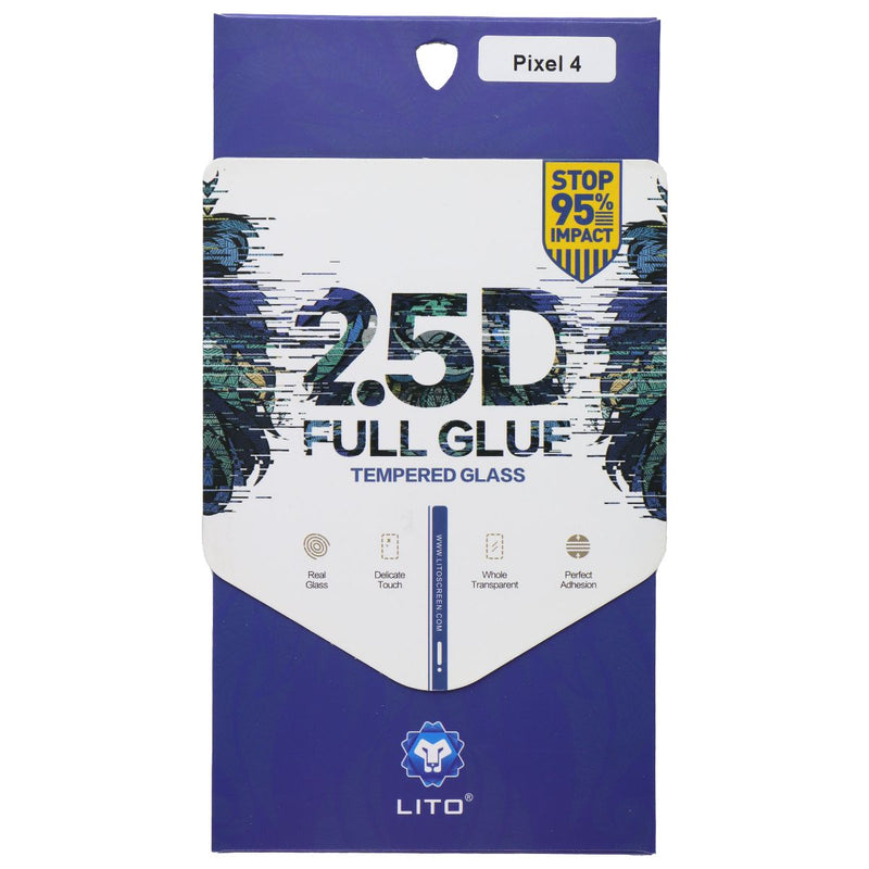 LITO 2.5D Full Glue Tempered Glass Screen Protector for Google Pixel 4