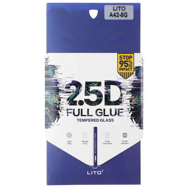 LITO 2.5D Full Glue Tempered Glass for Samsung Galaxy A42 5G