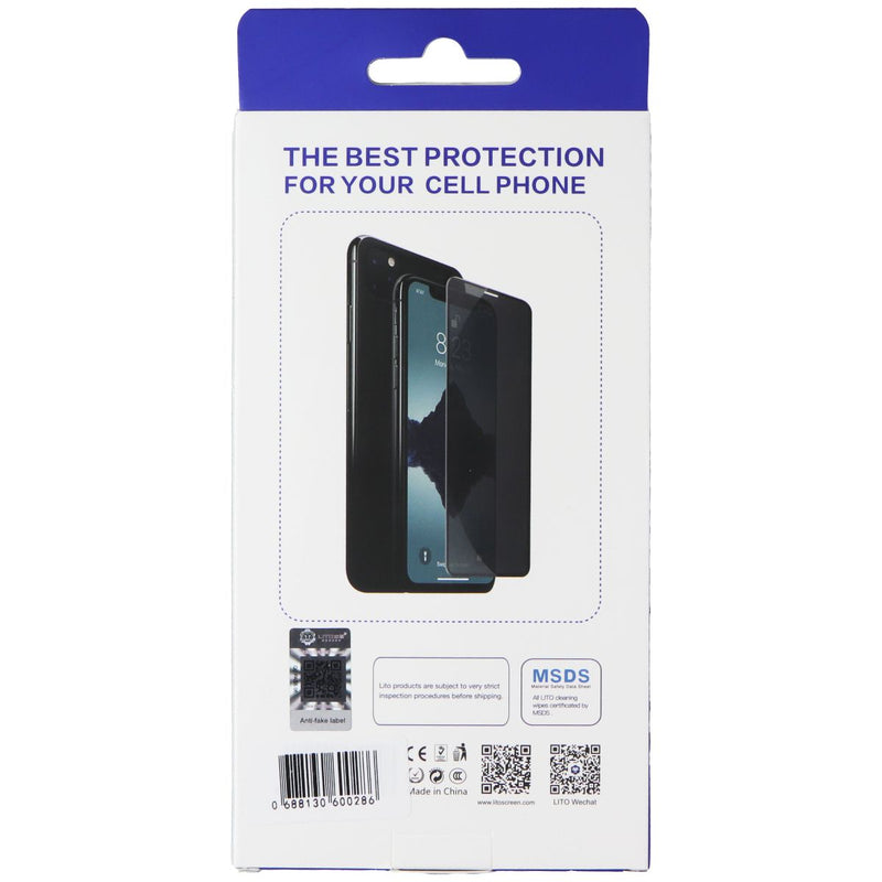 LITO D+ Privacy Glass Screen Protector for iPhone 13 Pro Max - Privacy (2 Pack)