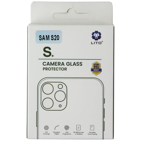 LITO S+ Camera Glass Protector for Samsung Galaxy S20 - Black