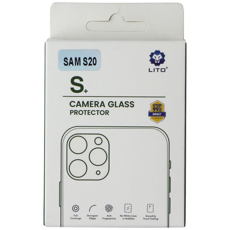 LITO S+ Camera Glass Protector for Samsung Galaxy S20 - Black