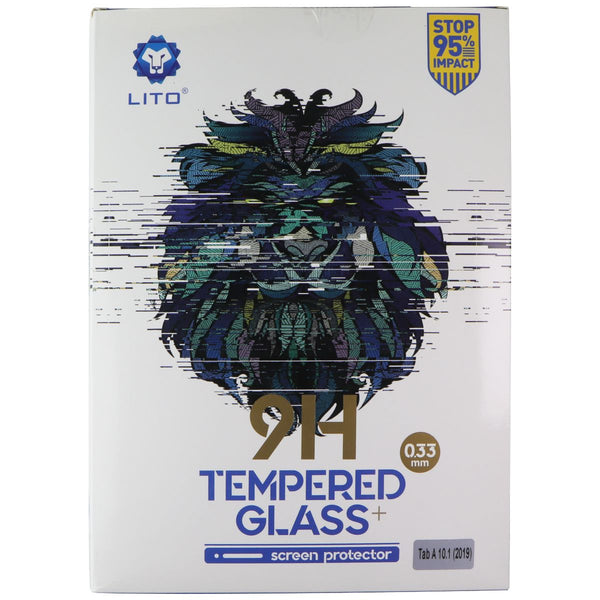 LITO 9H Tempered Glass Screen Protector for Galaxy Tab A 2019/10.1-in - 10 Pack