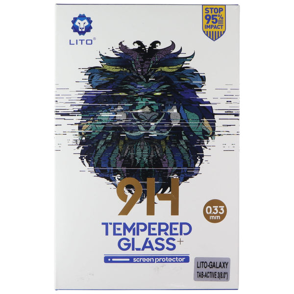 LITO 9H Tempered Glass Screen Protector (10 Pack) for Galaxy Tab Active 3 (8-in)