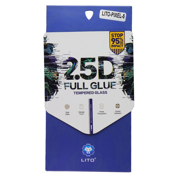LITO 2.5D Full Glue Tempered Glass Screen Protector for Google Pixel 5