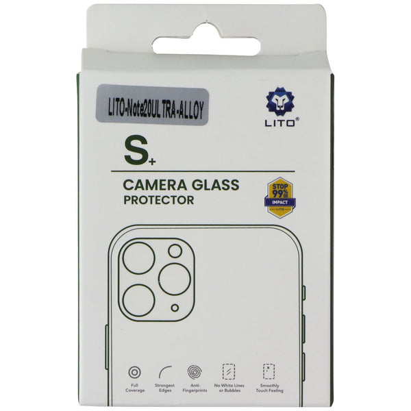 LITO S+ Camera Glass Protector for Samsung Galaxy Note20 Ultra 5G - Black