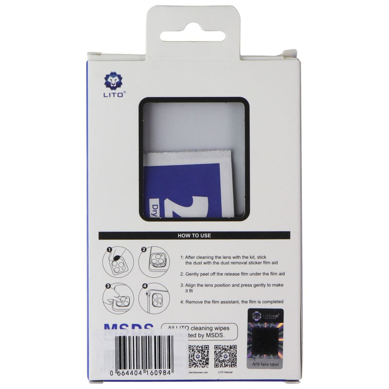 LITO S+ Camera Glass (3 Piece) for Apple iPhone 14 Pro/14 Pro Max - Space Black