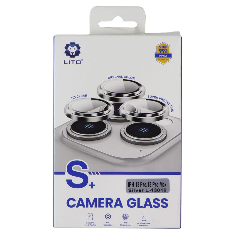 LITO S+ Camera Glass (3 Piece) for Apple iPhone 13 Pro/13 Pro Max - Silver
