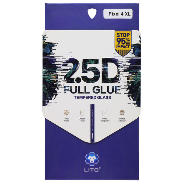 LITO 2.5D Full Glue Tempered Glass Screen Protector for Google Pixel 4 XL